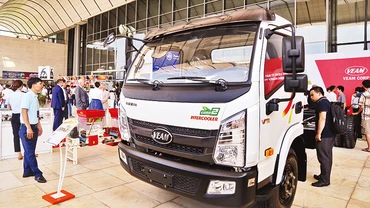 Nhiều dòng xe Việt Nam có tỷ lệ nội địa hóa từ 30-40%. Ảnh: ANH QUÂN