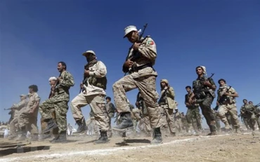 Phiến quân Houthi. (Ảnh: AFP/TTXVN)