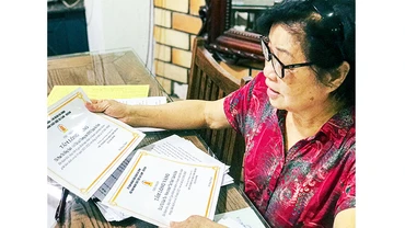 Bà Đinh Thị Giới - người phụ nữ giữ lửa cùng những hậu phương da cam.
