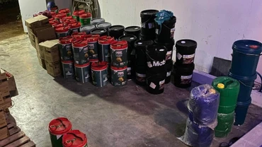 Tang vật bị lực lượng chức năng phát hiện trong vụ án. ( Ảnh Công an cung cấp)