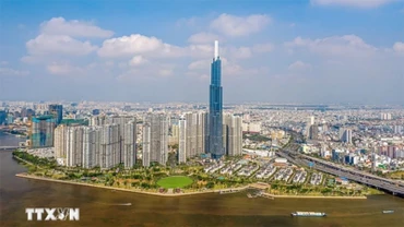 Một góc Thành phố Hồ Chí Minh. (Nguồn: TTXVN)