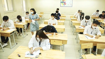 Thí sinh tham dự Kỳ thi tốt nghiệp THPT năm 2022.