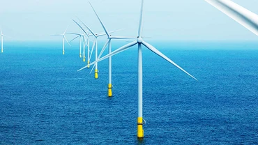 Một mạng lưới điện gió của Đức ở Biển Bắc. Ảnh: STATE OF GREEN