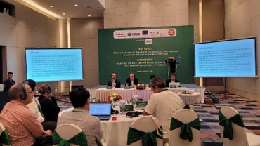 Hội thảo quốc tế “Đánh giá vai trò và tiềm năng các hệ thống sản xuất lúa giảm phát thải khí nhà kính ở Việt Nam”.