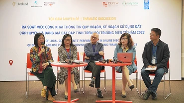 Tọa đàm về rà soát việc công khai thông tin quy hoạch.