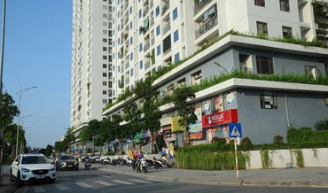 Khu nhà ở xã hội Ecohome 2 (Bắc Từ Liêm, Hà Nội). Ảnh: SONG ANH