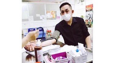 Anh Dư tham gia hiến máu từ năm 1996 tới nay đã được 110 lần.
