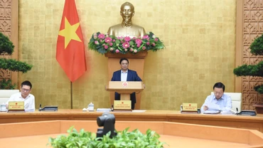 Thủ tướng Phạm Minh Chính chủ trì phiên họp Chính phủ thường kỳ tháng 10/2024.