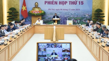 Thủ tướng Phạm Minh Chính chủ trì Phiên họp thứ 15 Ban Chỉ đạo dự án trọng điểm ngành giao thông.