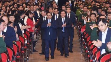 Thủ tướng Phạm Minh Chính dự Hội nghị toàn quốc về giáo dục quyền con người.