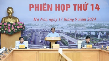 [Ảnh] Thủ tướng Phạm Minh Chính chủ trì phiên họp thứ 14 Trưởng Ban Chỉ đạo Nhà nước Các công trình, dự án quan trọng quốc gia, trọng điểm ngành giao thông vận tải