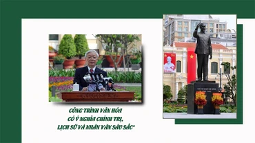Công trình văn hóa có ý nghĩa chính trị, lịch sử và nhân văn sâu sắc 