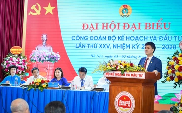 [Ảnh] Đại hội đại biểu Công đoàn Bộ Kế hoạch và Đầu tư lần thứ XXV