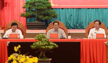 Thủ tướng Phạm Minh Chính có buổi làm việc với Ban Thường vụ Tỉnh uỷ Bình Định. 