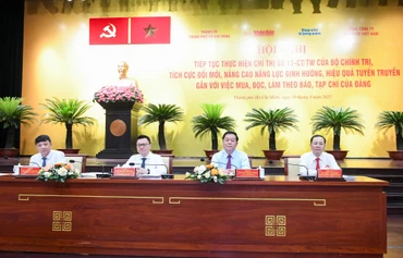 [Ảnh] Đổi mới nâng cao năng lực định hướng, hiệu quả tuyên truyền gắn với việc mua, đọc, làm theo báo, tạp chí Đảng