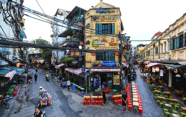 [Ảnh] Phố cổ Hà Nội mới lạ qua góc máy từ trên cao