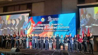 Các đoàn đại biểu các nước ASEAN dự hội nghị. (Ảnh: Tâm Trung)