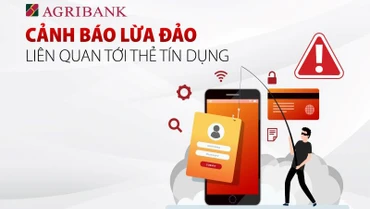 Agribank cảnh báo lừa đảo.