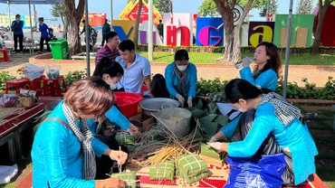 Một hoạt động văn hóa Lễ hội truyền thống “Giỗ tổ Hùng Vương” tại thành phố Vũng Tàu.