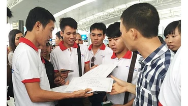 Trong chín tháng năm 2022, các doanh nghiệp đã đưa 103.026 lao động đi làm việc ở nước ngoài theo hợp đồng. Ảnh: BẮC SƠN