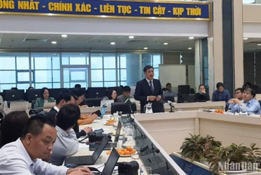 Họp báo thông tin về dự báo thời tiết trong dịp Tết Nguyên đán Quý Mão.