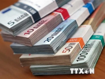 Đồng euro. (Nguồn: AFP/TTXVN)