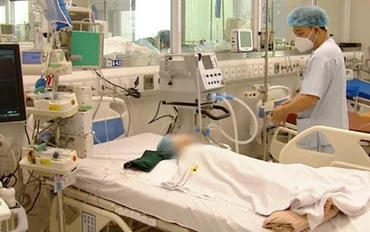 Trẻ bị hội chứng viêm đa cơ quan hậu Covid-19. 