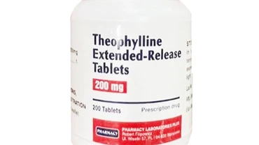 Theophylline Extended Release Tablets 200mg (Theophylin 200mg) trị hen suyễn.