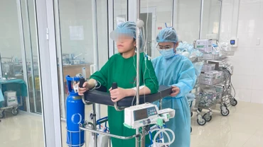 Cô gái hồi sinh sau ca ghép chiều 30 Tết. 