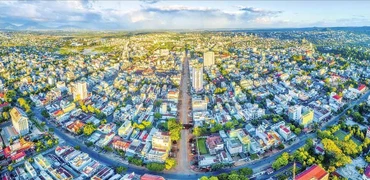 Thành phố Pleiku - trung tâm đô thị hành chính của tỉnh Gia Lai.