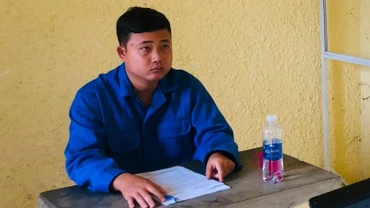 Một trong hai đối tượng bị khởi tố trong vụ án.