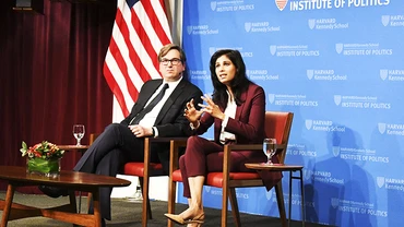Bà Gita Gopinath nhận định Mỹ có thể giảm quy mô thâm hụt tài chính. Ảnh: BLOOMBERG