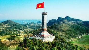 Cột cờ Lũng Cú. Ảnh: CTV