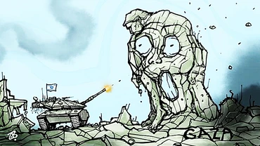 Biếm họa: EMAD HAJJAJ