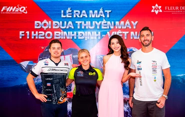 Lễ ra mắt đội đua thuyền máy F1H20 Bình Định - Việt Nam.