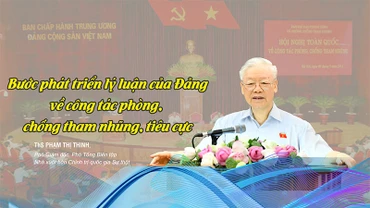 Bước phát triển lý luận của Đảng về công tác phòng, chống tham nhũng, tiêu cực