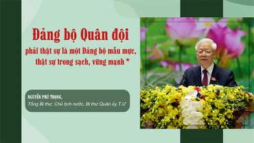 Đảng bộ Quân đội phải thật sự là một Đảng bộ mẫu mực, thật sự trong sạch, vững mạnh