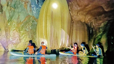 Hang Sơn Nữ vừa được phát hiện ở xã Trường Sơn, huyện Quảng Ninh, tỉnh Quảng Bình.
