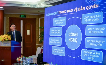 [Ảnh] Toàn cảnh phiên thảo luận "Bảo vệ bản quyền báo chí trong kỷ nguyên số"