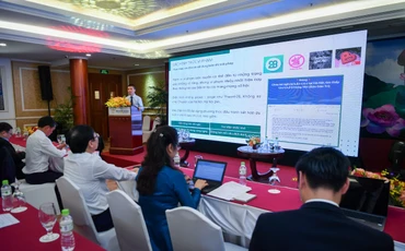 Quang cảnh phiên thảo luận Bảo vệ bản quyền báo chí trong kỷ nguyên số.