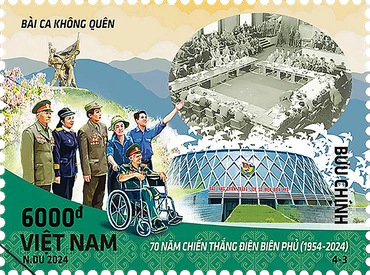 [Ảnh] Chiêm ngưỡng những bộ tem quý giá qua các dịp kỷ niệm Chiến thắng Điện Biên Phủ