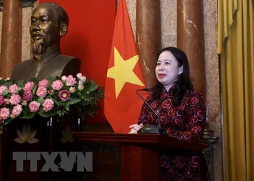 Bà Võ Thị Ánh Xuân. (Nguồn: TTXVN) 