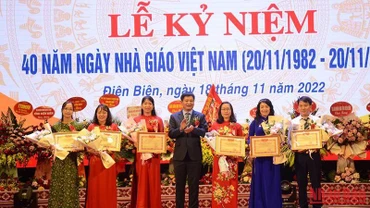 Điện Biên khen thưởng 113 cá nhân, tập thể có nhiều đóng góp trong sự nghiệp giáo dục-đào tạo