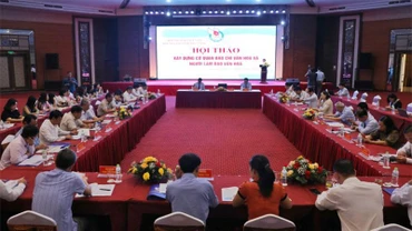 Hội thảo “Xây dựng cơ quan báo chí và người làm báo văn hóa”.