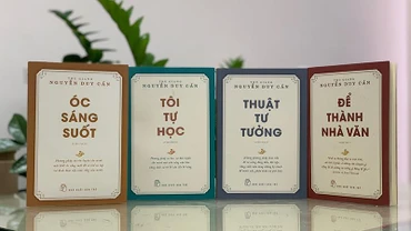 Bộ sách “Tự học” của học giả Thu Giang Nguyễn Duy Cần.