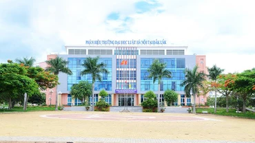Trụ sở Phân hiệu Trường Đại học Luật Hà Nội tại tỉnh Đắk Lắk.