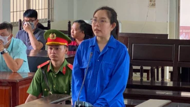 Bị cáo Trúc Vi lãnh án chung thân.