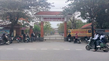 Trường phổ thông Hermann Gmeiner, nơi xảy ra vụ tai nạn.