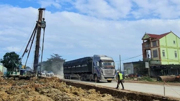 Giá trị thi công Dự án tính đến ngày 22/1/2024 chỉ mới đạt 67,97%, (không bao gồm chi phí dự phòng).