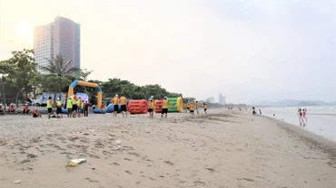 Biển Cửa Lò được đánh giá là một trong những bãi biển đẹp nhất của cả nước.